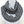 Load image into Gallery viewer, Black and white chevron patterned scarf on a mannequin with a white background
