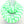 Load image into Gallery viewer, Lime White Zigzag Scarf
