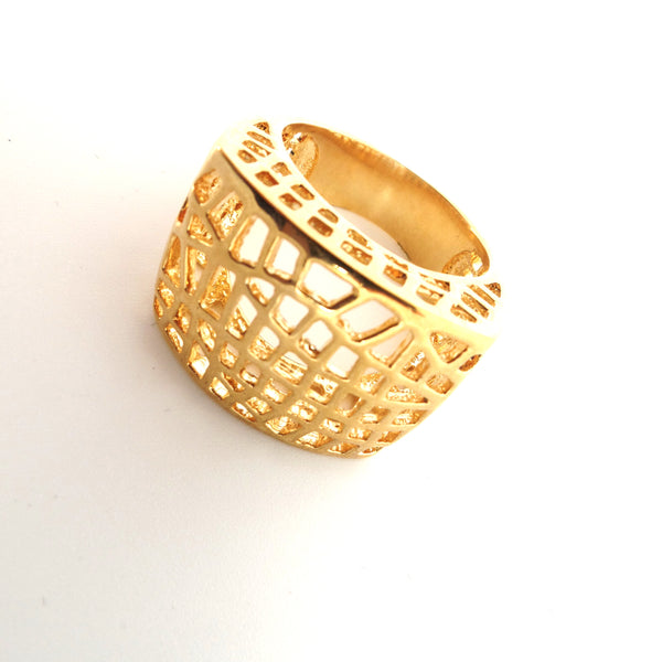 Openwork Statement Ring