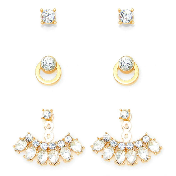 Mixed match double-sided studs earrings (Copy)