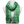 Load image into Gallery viewer, Green scarf with leopard print pattern on a mannequin against a gray background
