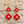 Charger l'image dans la galerie, Boucles d'oreilles pendantes bleue + dorées
