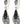 Load image into Gallery viewer, Vintage Silver Filigree Abalone Shell Teardrop Dangle Earrings
