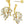 Load image into Gallery viewer, Gold Clear Ear Jacket Earrings
