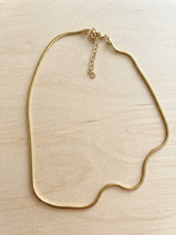 Gold Snake | Timeless Chain Snake Necklace
