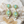 Load image into Gallery viewer, Teal and gold earrings on a textured stone surface
