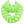 Load image into Gallery viewer, Green and white chevron patterned infinity scarf on a light gray background
