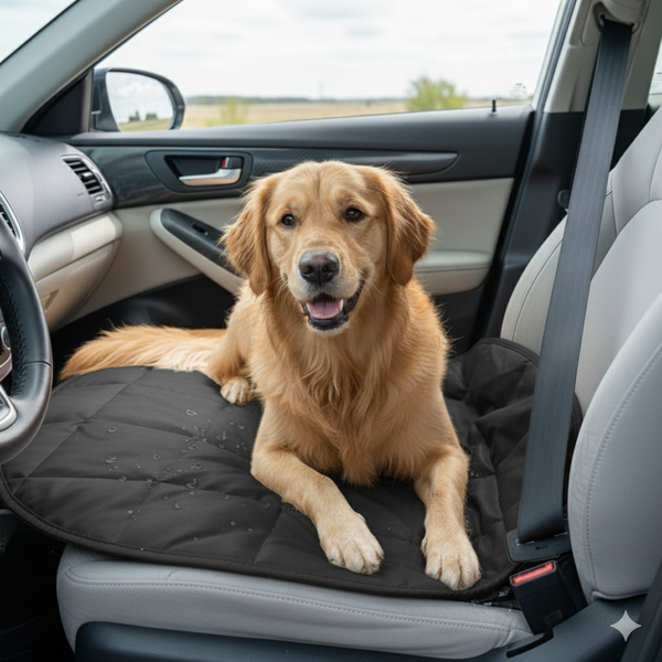 TRAVEL DOG BED | 47" | BLack +Cream