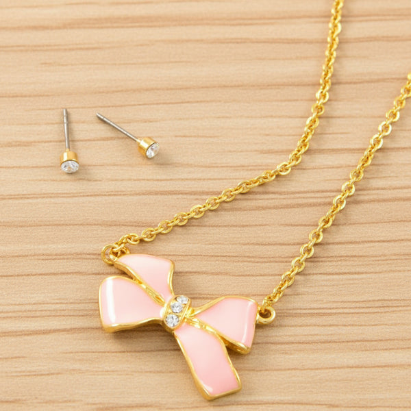 Bow Chain Necklace