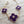 Load image into Gallery viewer, Purple Clover Gold Chain Bracelet
