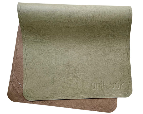 DESK MAT | 16"X30" | HUNTER + TAN