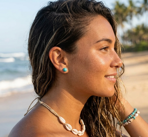 Turquoise Studs Earrings