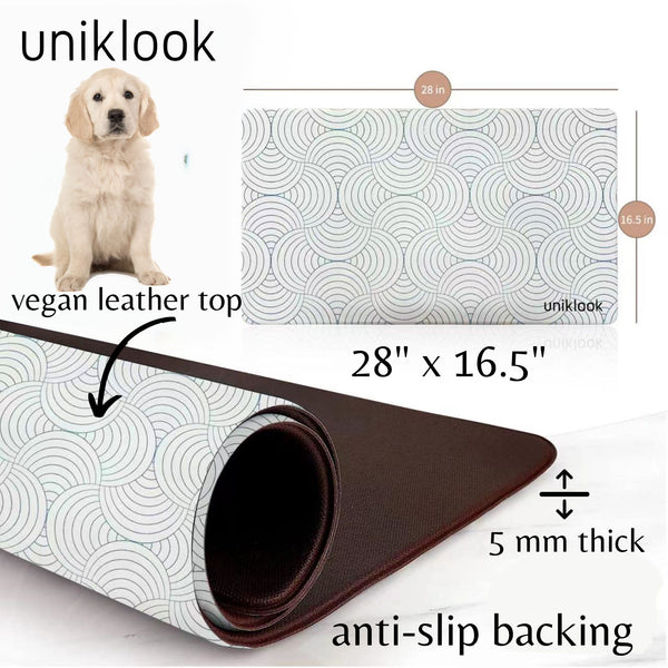 Smart pet food mat measurement