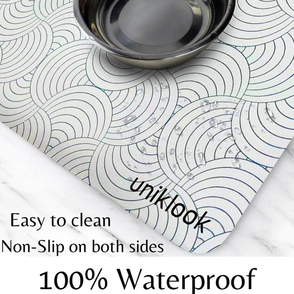 100% waterproof pet food mat 