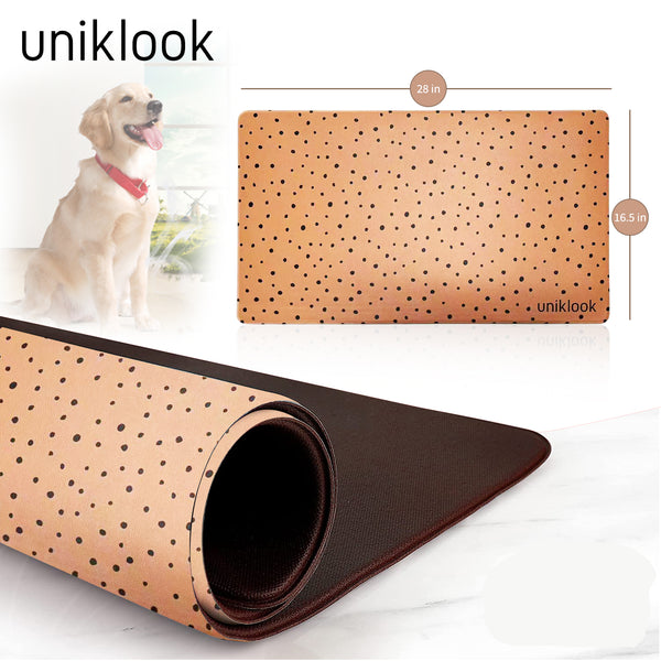 Wild pet food mat