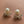 Load image into Gallery viewer, Boho pearl stud double-sided earrings 1&quot;
